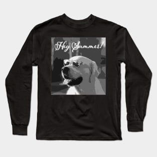 Dog-Summer Long Sleeve T-Shirt